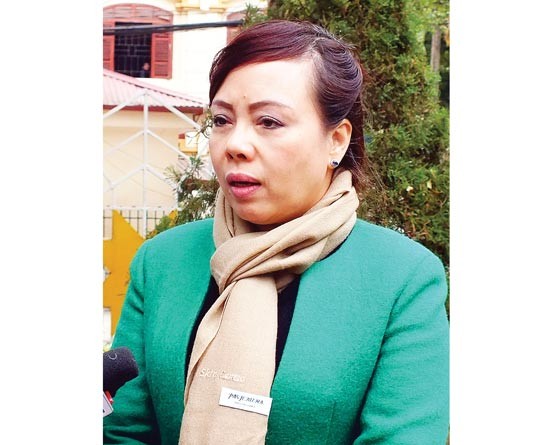 Health Minister Nguyen Thi Kim Tien (Photo: SGGP)